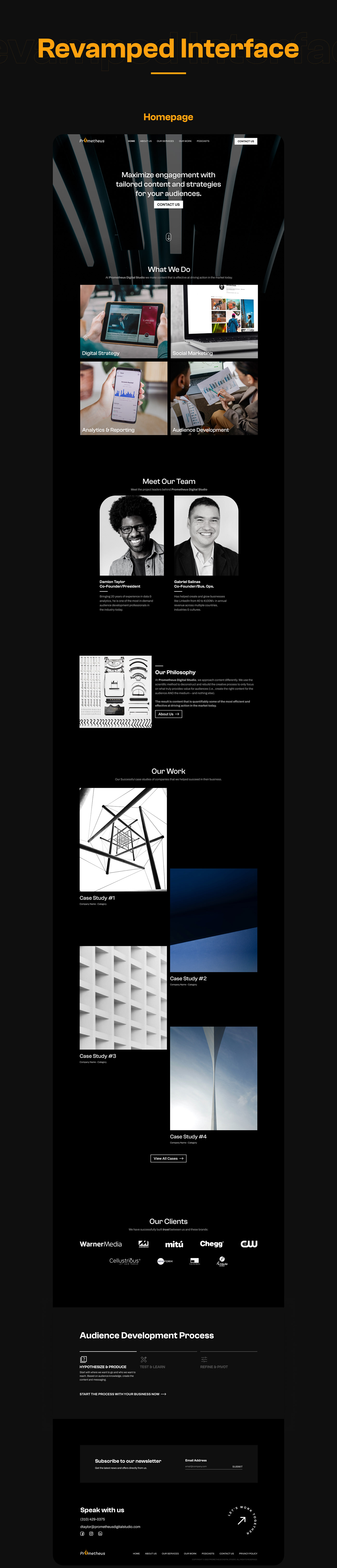 landing page UI ui design UI/UX user interface ux UX design Website Website Design