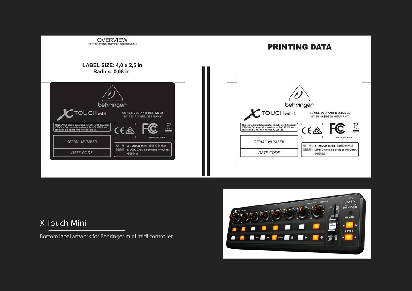mixer behringer keyshot product design  music
