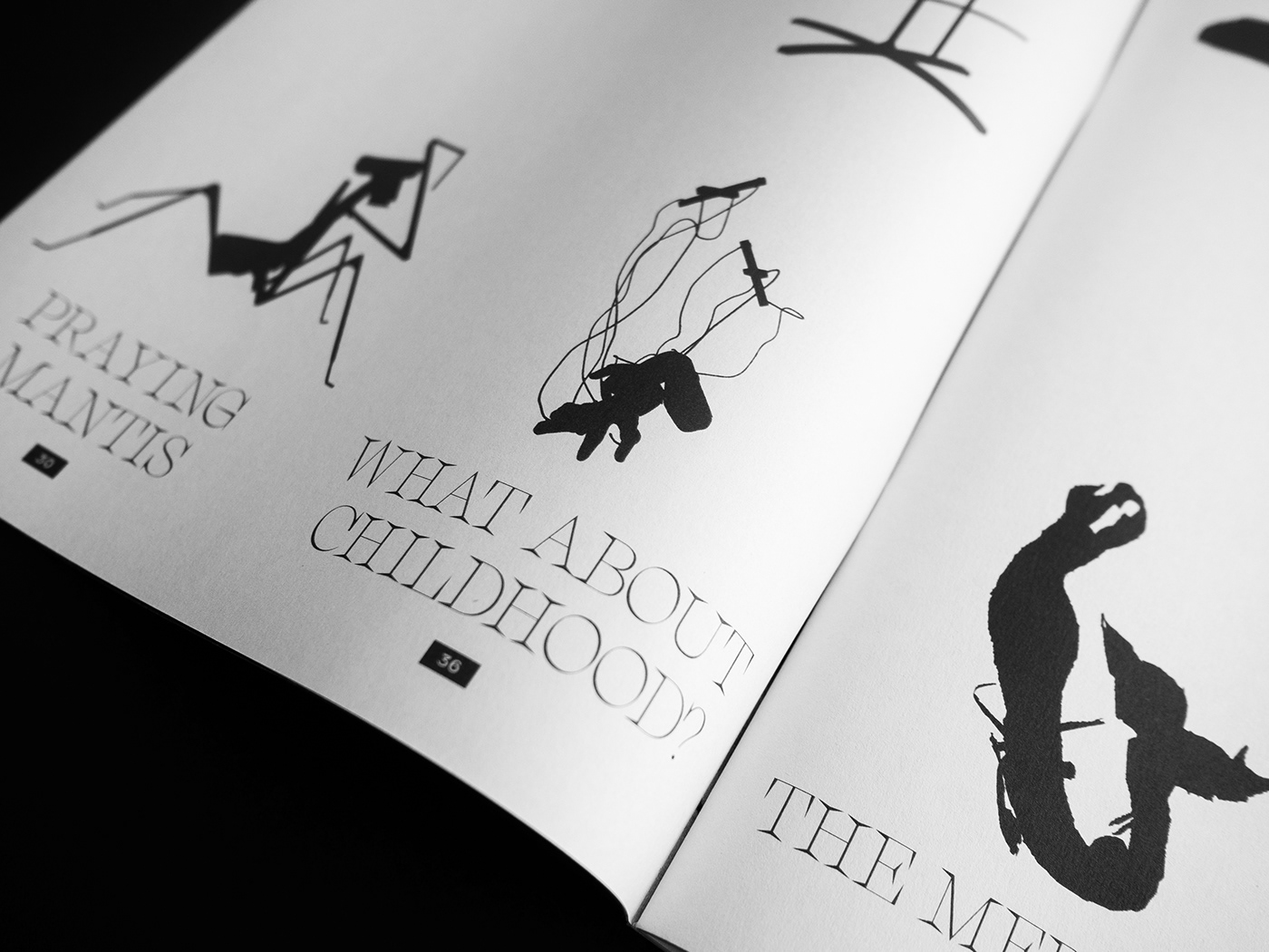 Booklet catalog editorial design  sculpture black and white editorial metal portfolio trend brutal