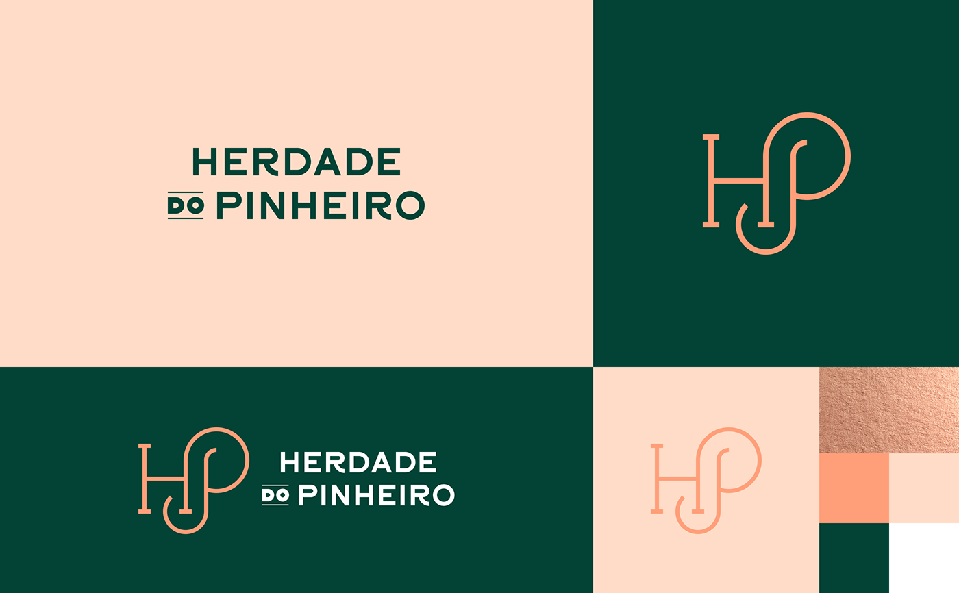 pine Algarve faro Portugal brand identity brunosilva.design logo Logotype marca visual identity