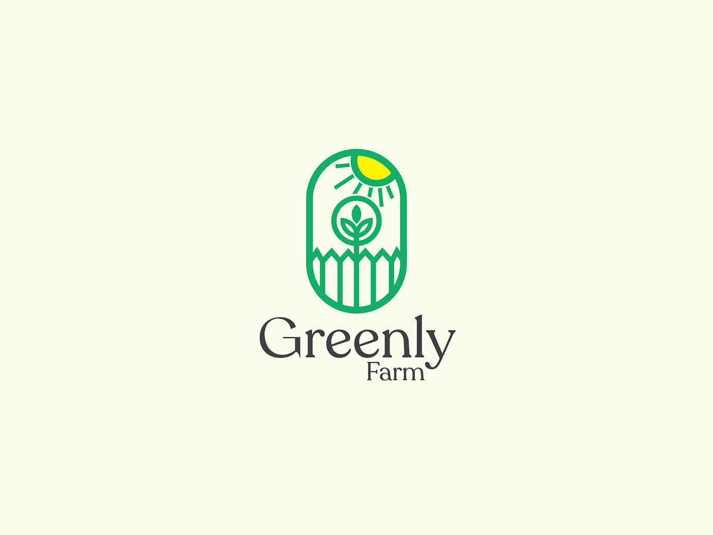 logo Logo Design Graphic Designer brand identity logos Logotype Farm Logo Garden Logo green vegetable logo