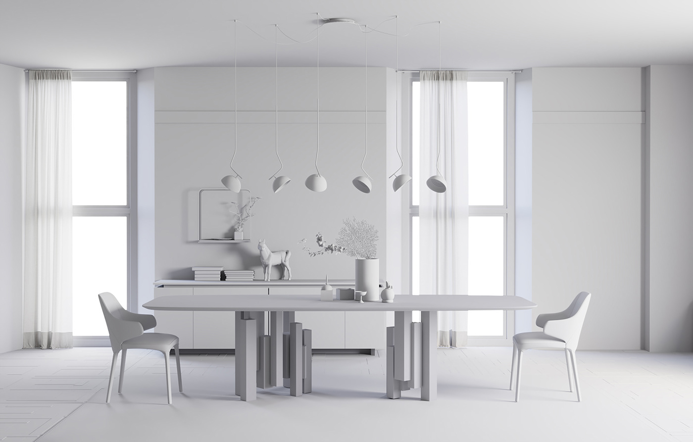 CGI corona corona renderer interior design  digital photography  cattelan italia 3ds max daylight Render chandelier