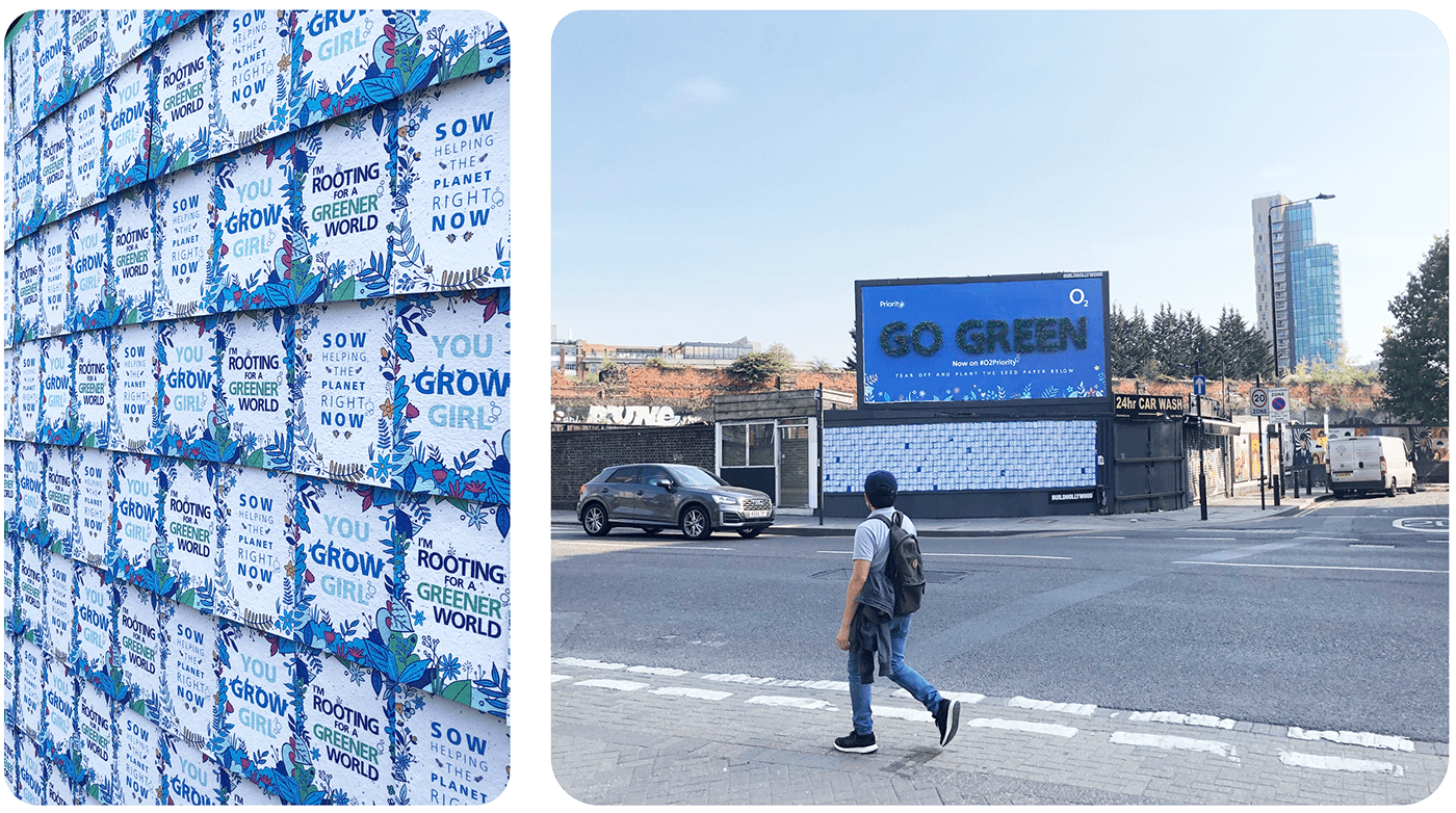 Outdoor Advertising  billboard marketing   environmental print typography  