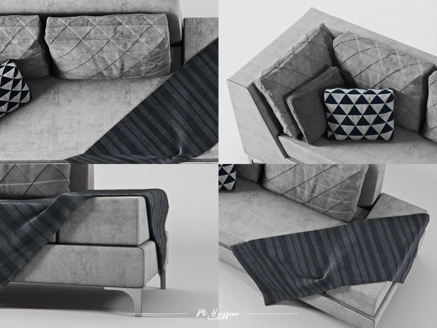 furniture design  3dsmax vray Mohamed Hassan 