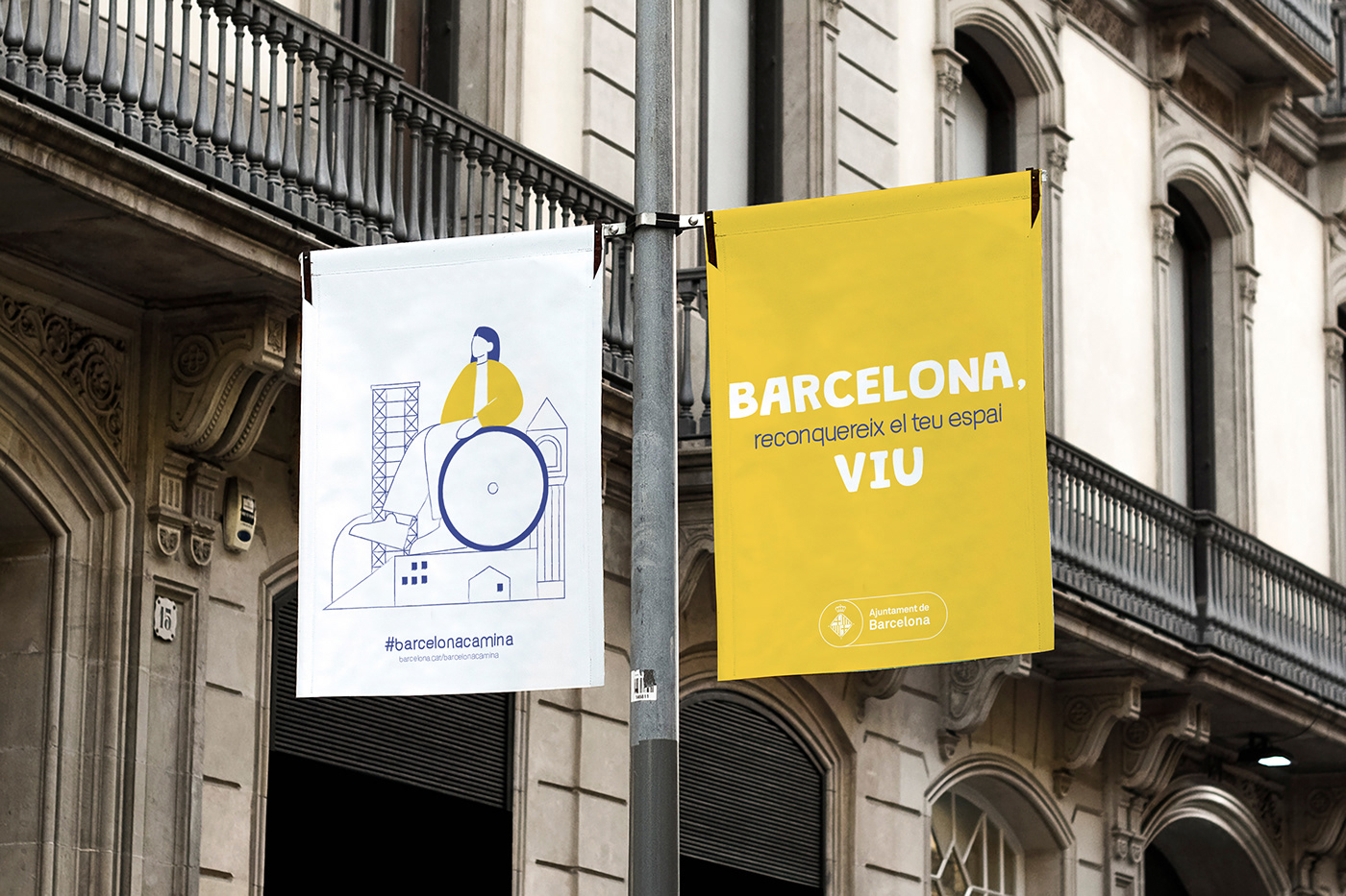 barcelona design visual identity brand identity poster identity institution Logo Design spain social campaign