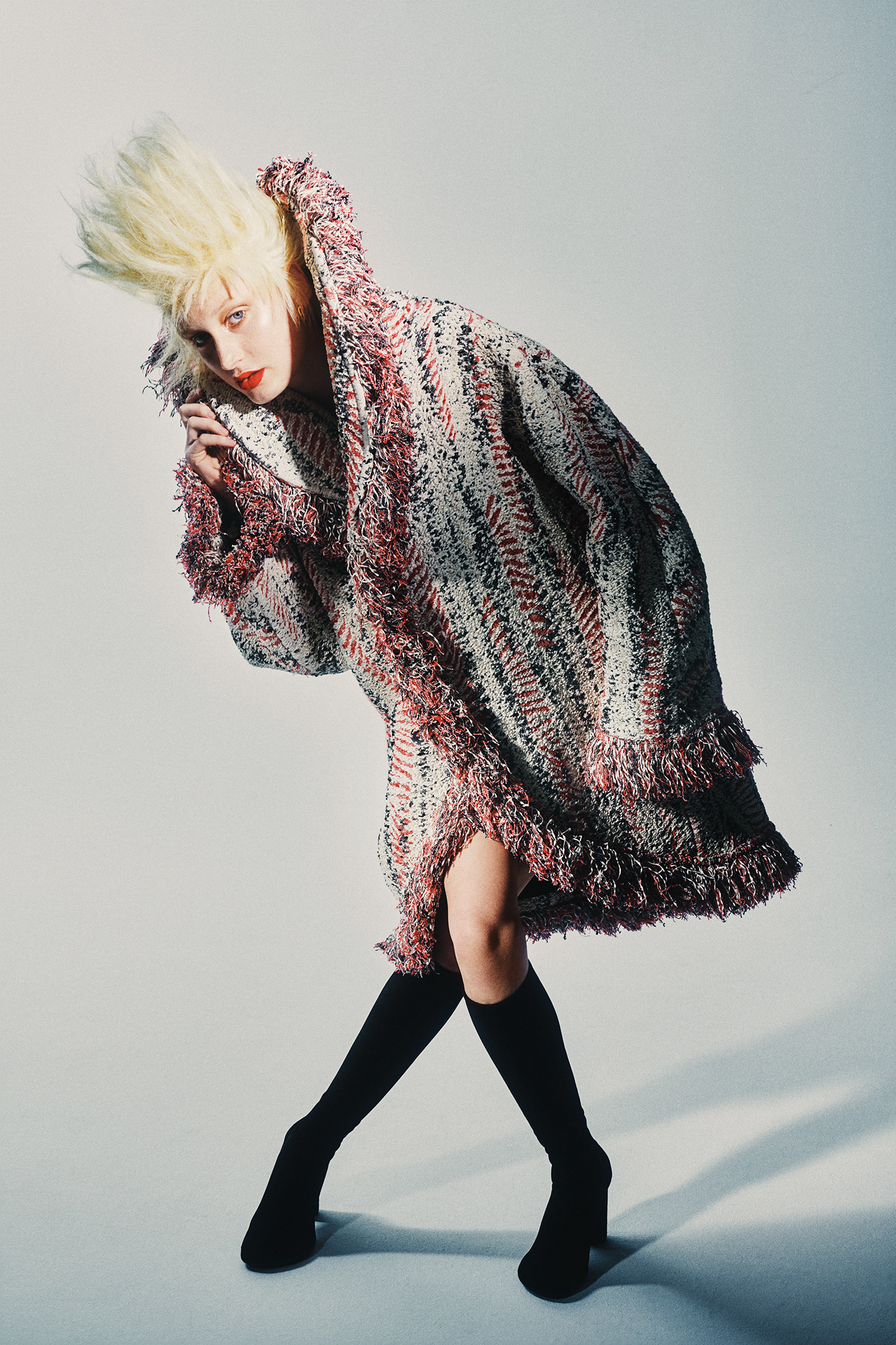 editorial fashionphotography model Fashion  color magazine hairstyle ArtDirection lighting Nikon