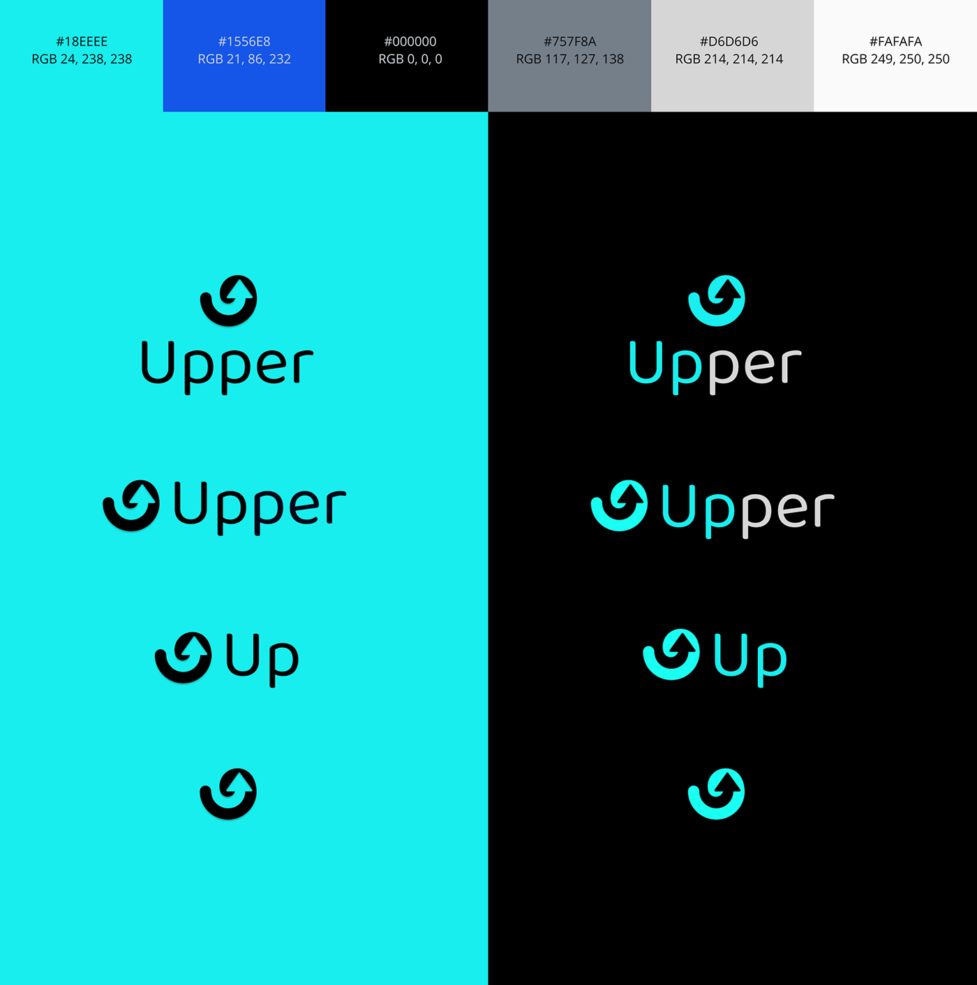 brand branding  delivery design imagotipo imagotype lima logo peru Upper