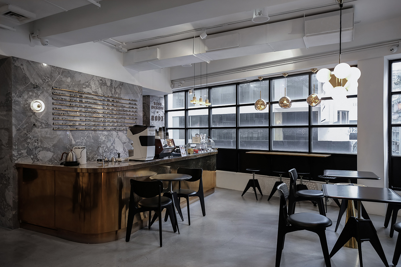 architecture Coffee coffee shop funiture Hong Kong tom dixon