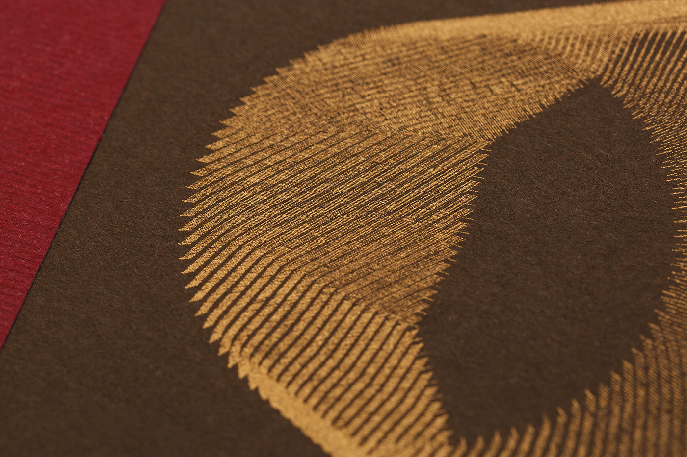 print graphic colour paper art square Exhibition  gold line texture