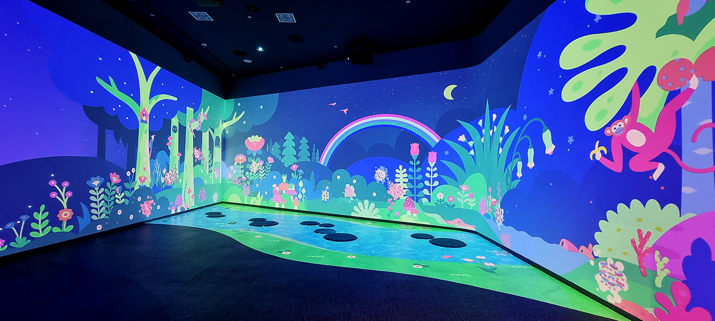 Hangeul immersive interaction kids museum projecting adobeillustrator vector Vectoranimation Vectorillustration