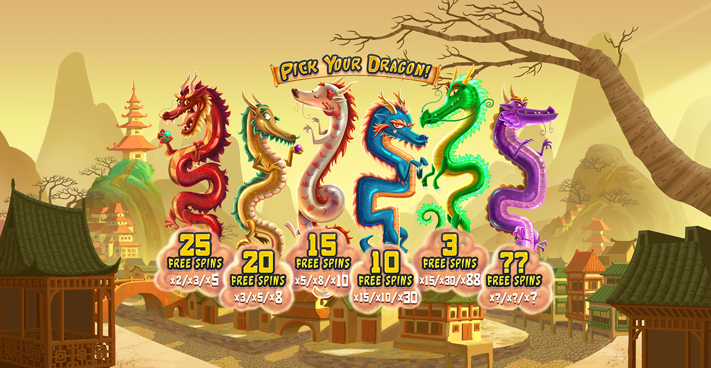 mobile game app ui ux dragons Character design  Character casino art direction  ILLUSTRATION 