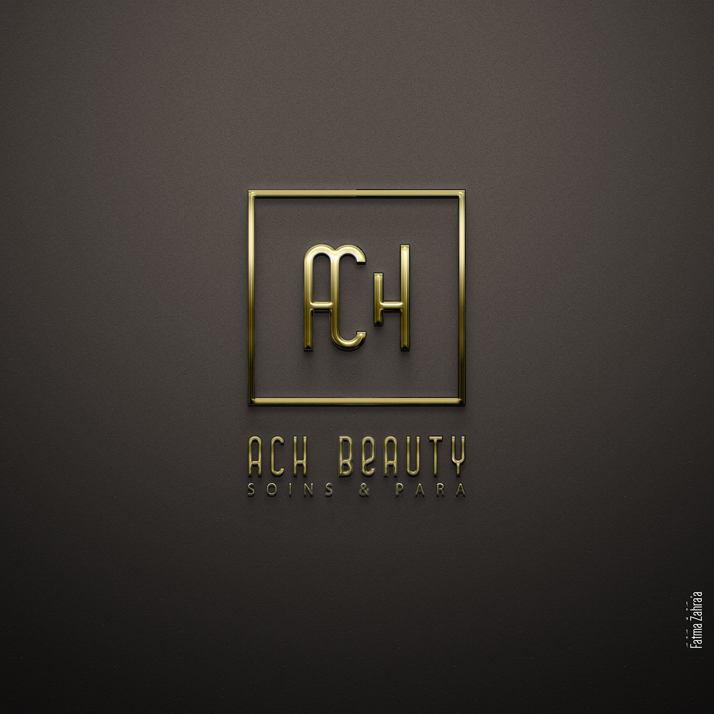 beauty woman para soin esthetic logo businesscard thinkcreate Sfax tunisia