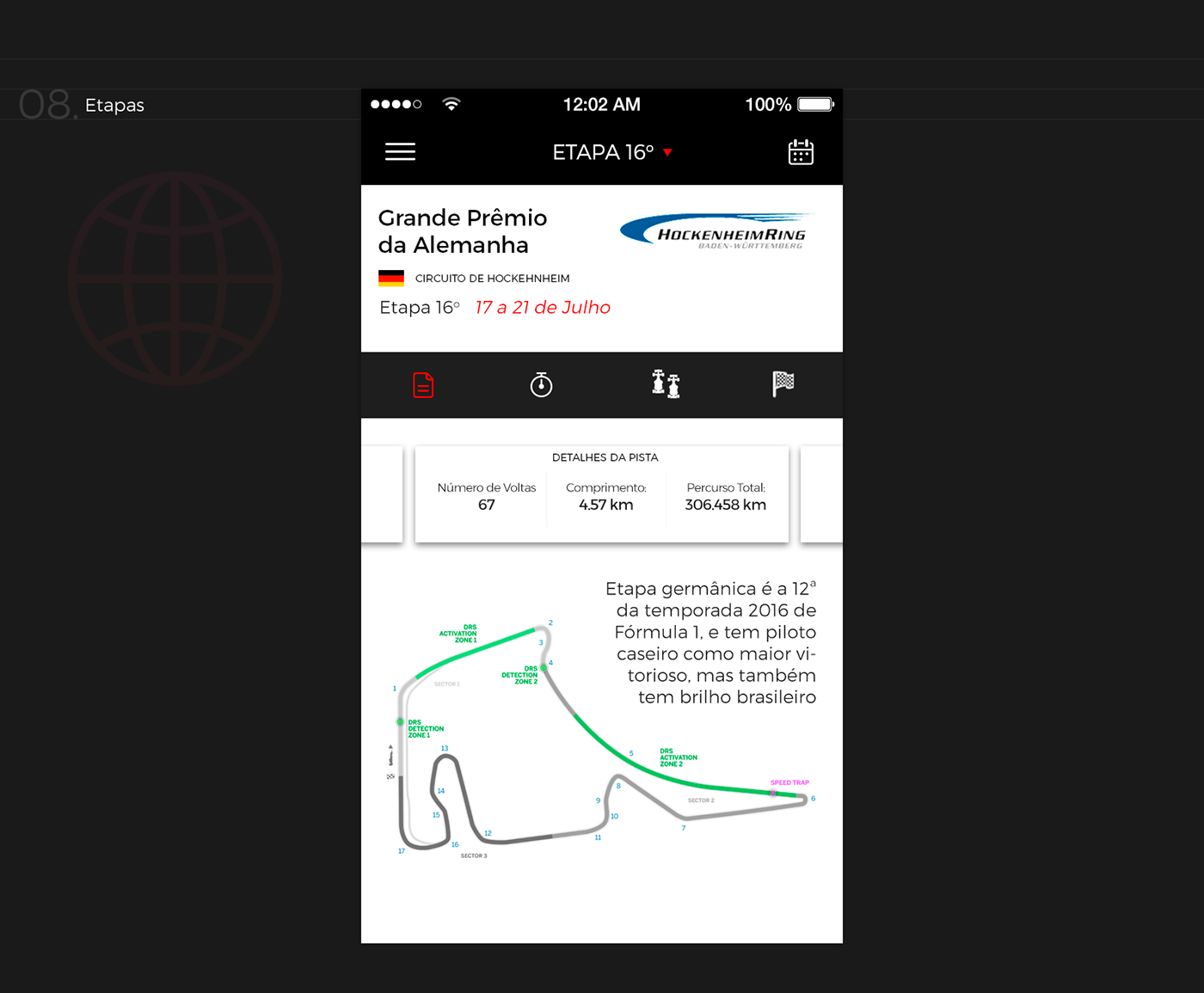 f1 Globo globo.com Formula 1 formula one Racing f1 app app concept