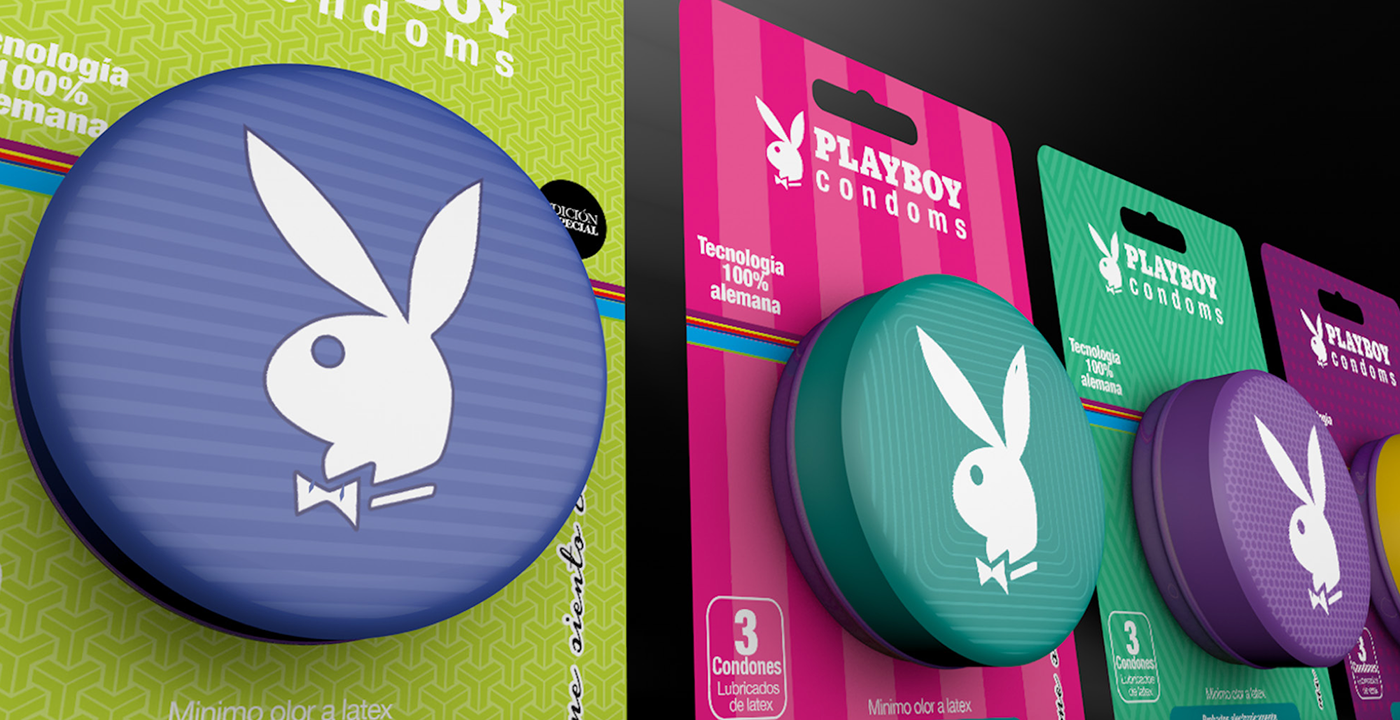 Packaging Playboy Condoms playboy