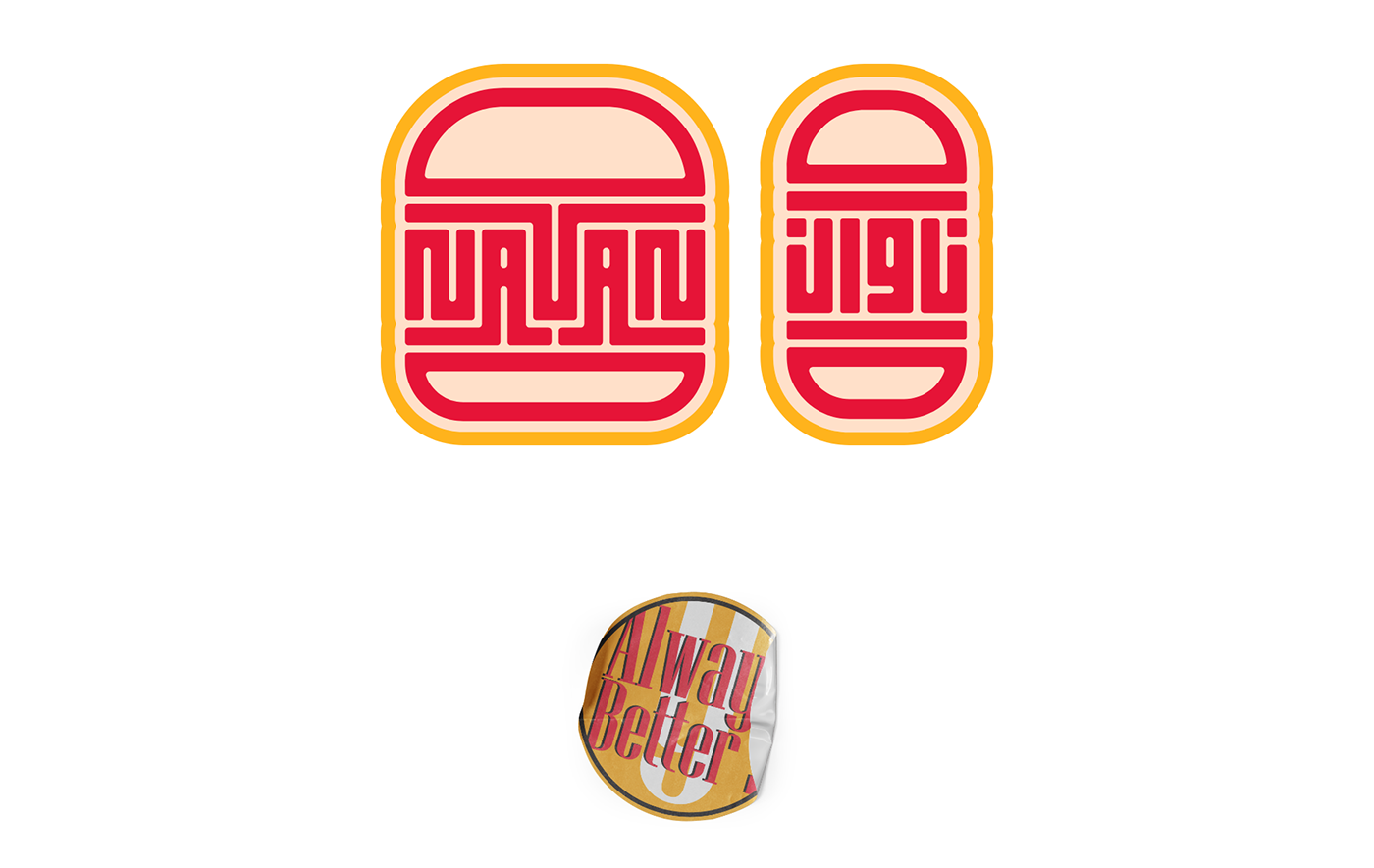 branding  burger design Fast food Food  graphic design  Packaging restaurant