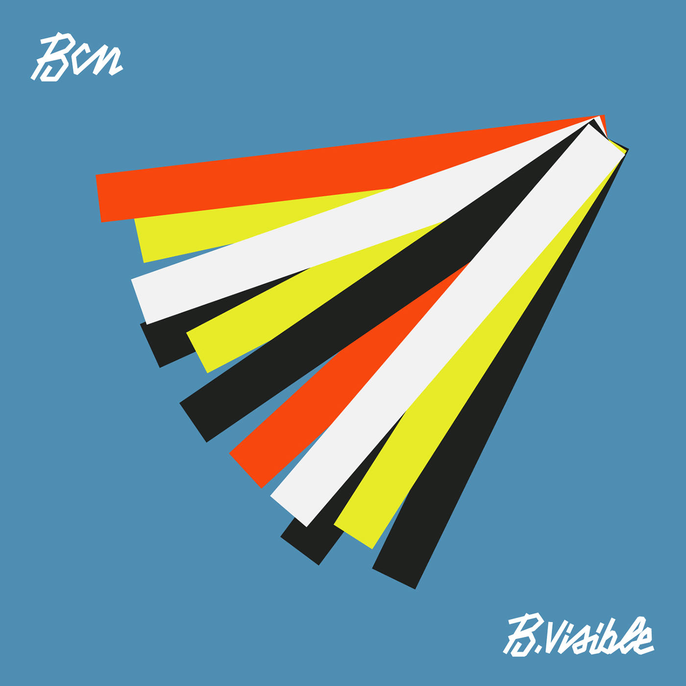 B.Visible colour gif sound cover Daniel Triendl Album artwork vienna