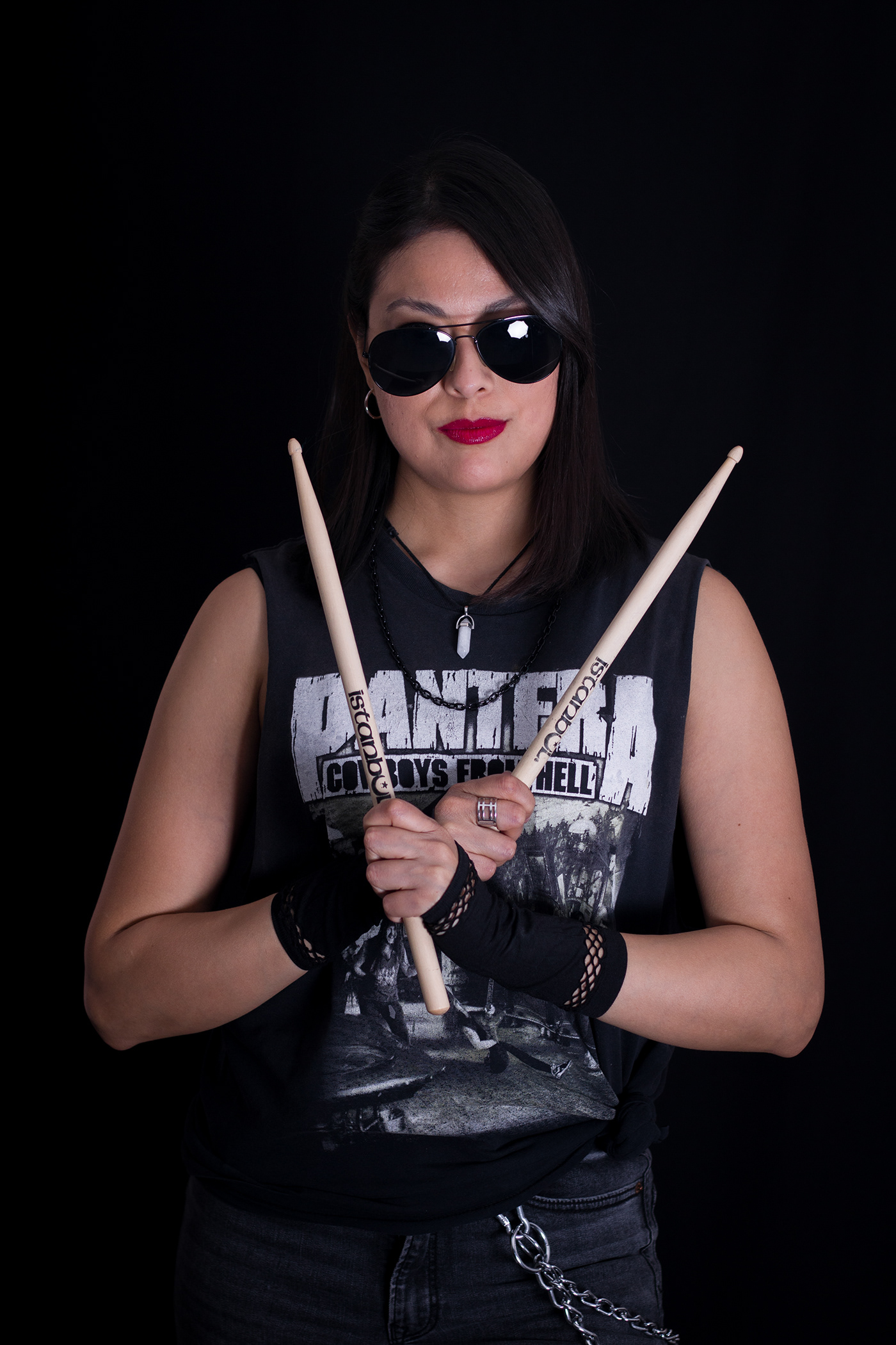 rock drummer model portrait Fashion  moda Style woman beauty photographer