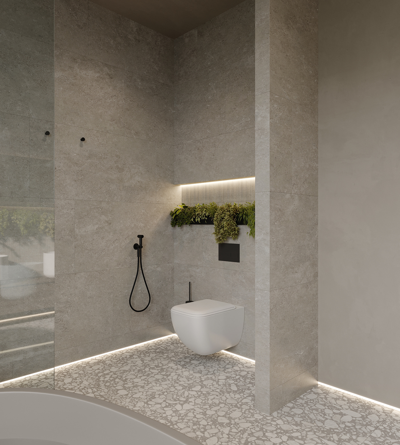 3D 3ds max bathroom CGI corona Interior Interior Desing Render visualization