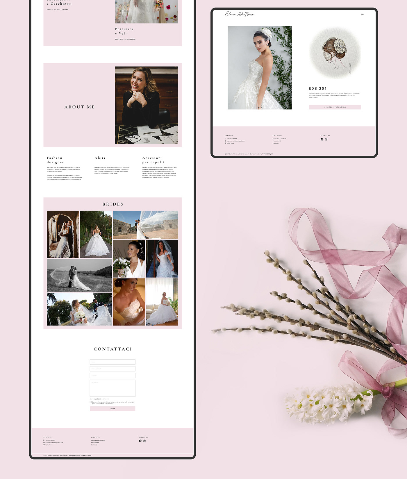 Accessori accessories bride Fashion  minimal moda pink sposa Website wedding