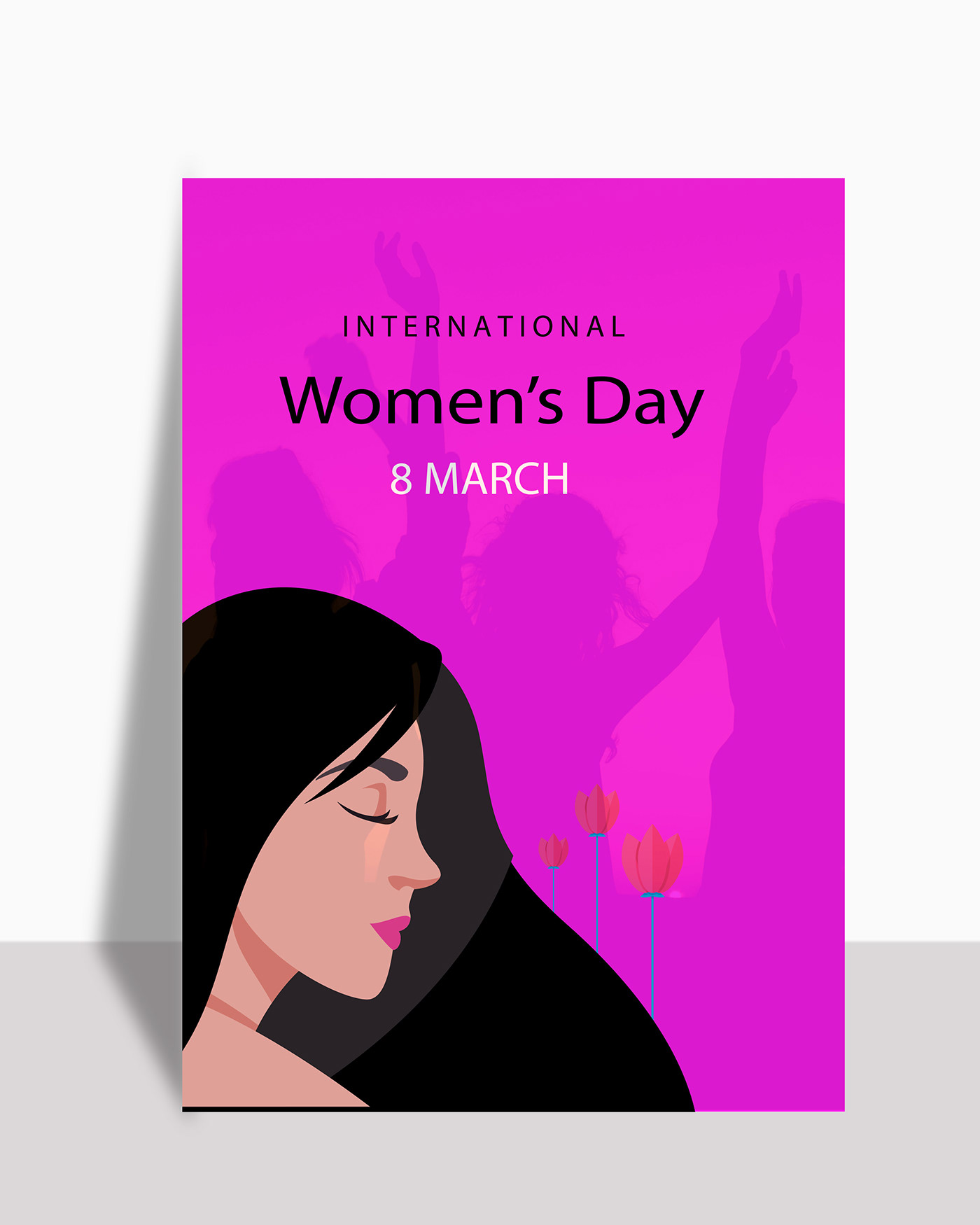 flyer women's day International Women's Day international day womens day Flyer Design flyerdesign new flyer design womensday internationalwomensday