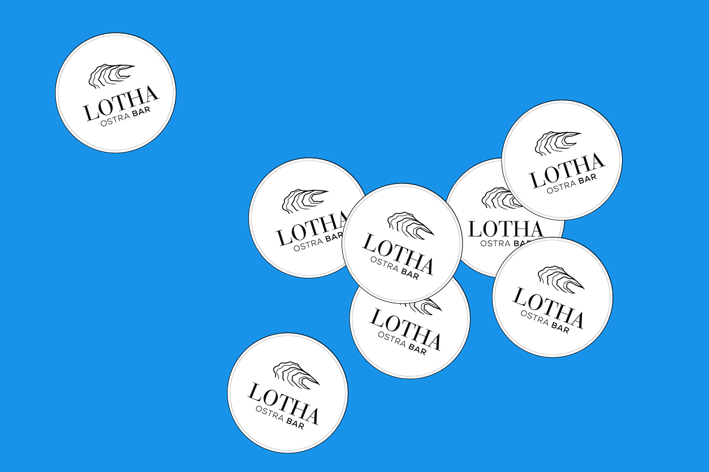 Porposta de branding para Lotha - Ostra Bar