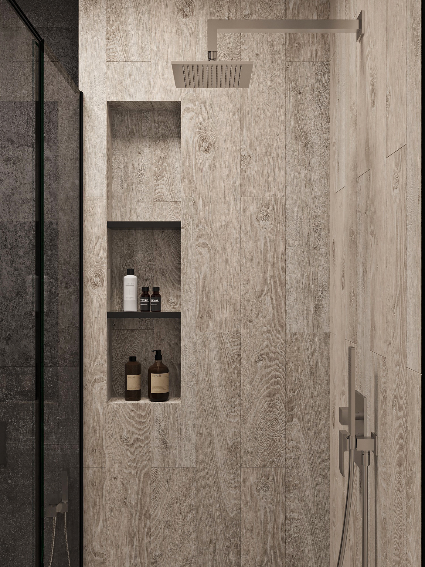 3D 3ds max bathroom bathroom design corona design interior design  modern Render visualization