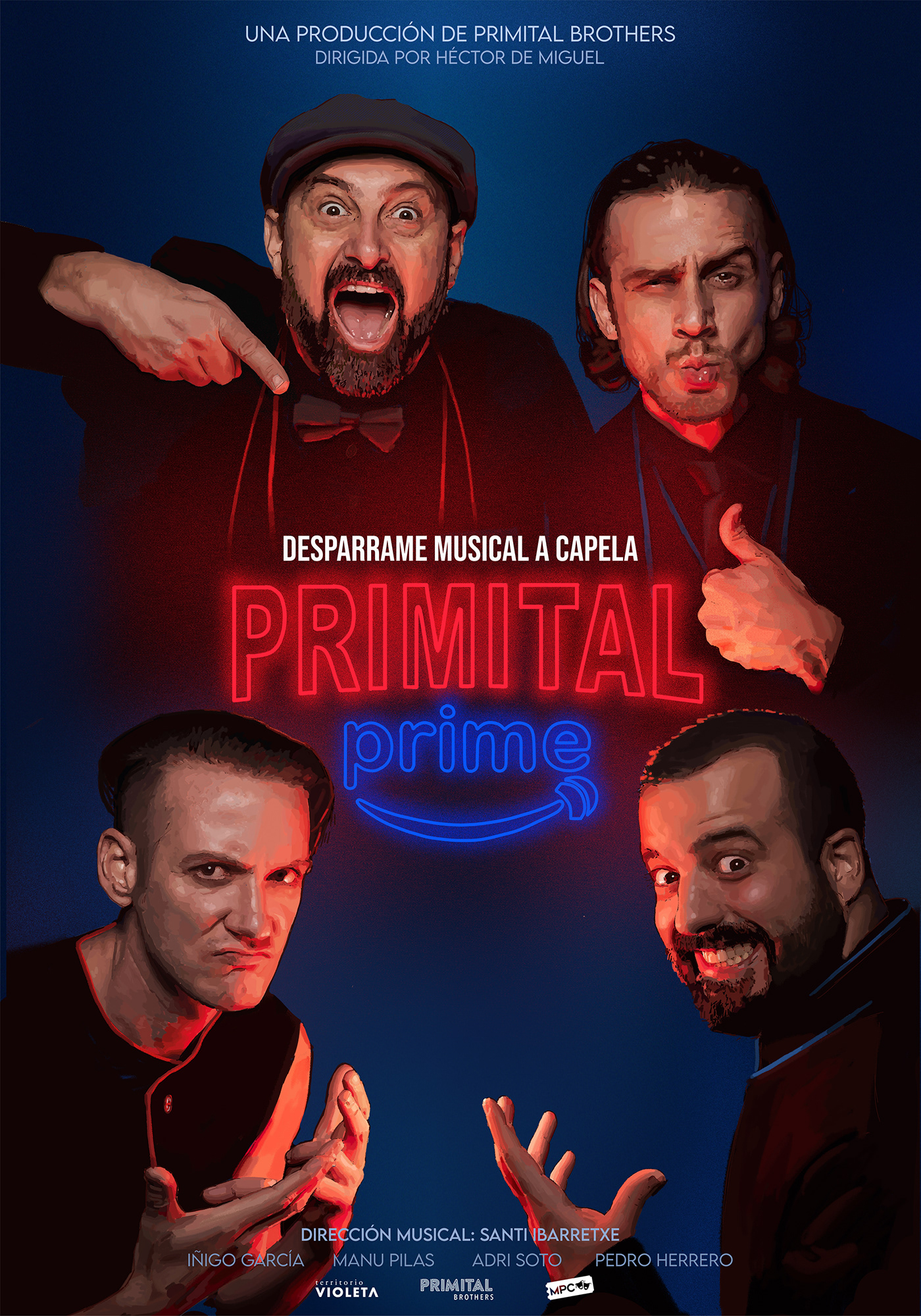 hiperrealismo hiperrealism humor music poster teatre madrid