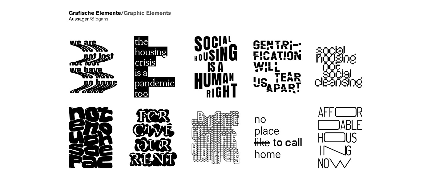 Aktivismus Grafikdesign graphic design  housing Plakate poster social design COVID-19 housing crisis