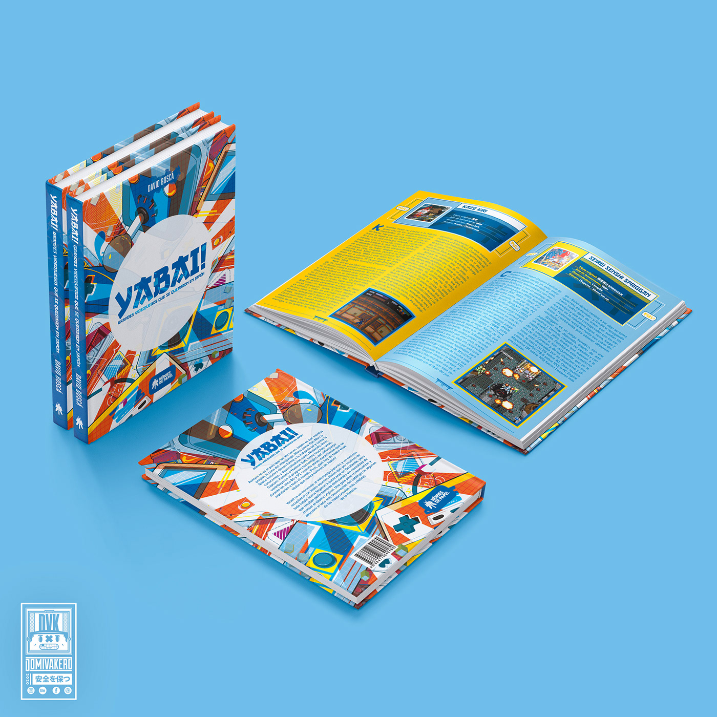 ArtDirection books editorial graphicdesign InDesign japan Nintendo photoshop SEGA Videogames
