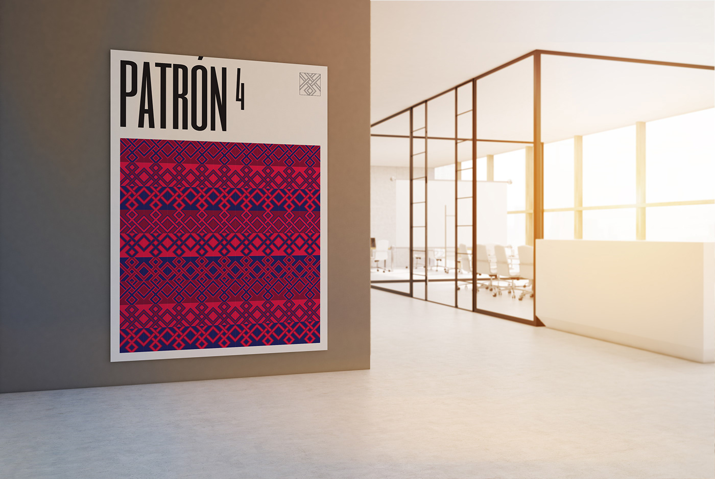 pattern poster