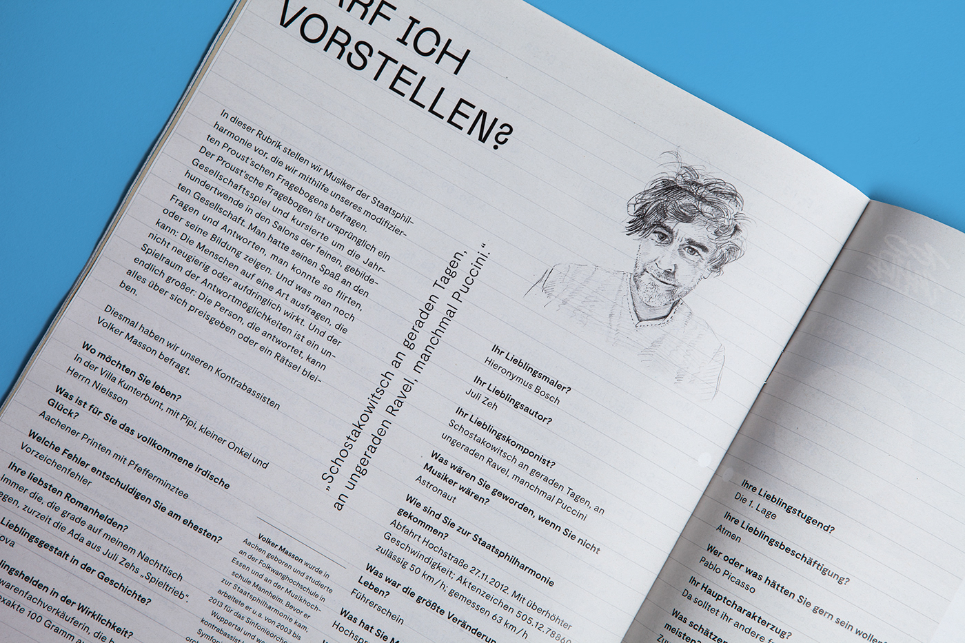 KontextKommunikation Grafikdesign ILLUSTRATION  typografie editorialdesign ludwigshafen orchester konzert