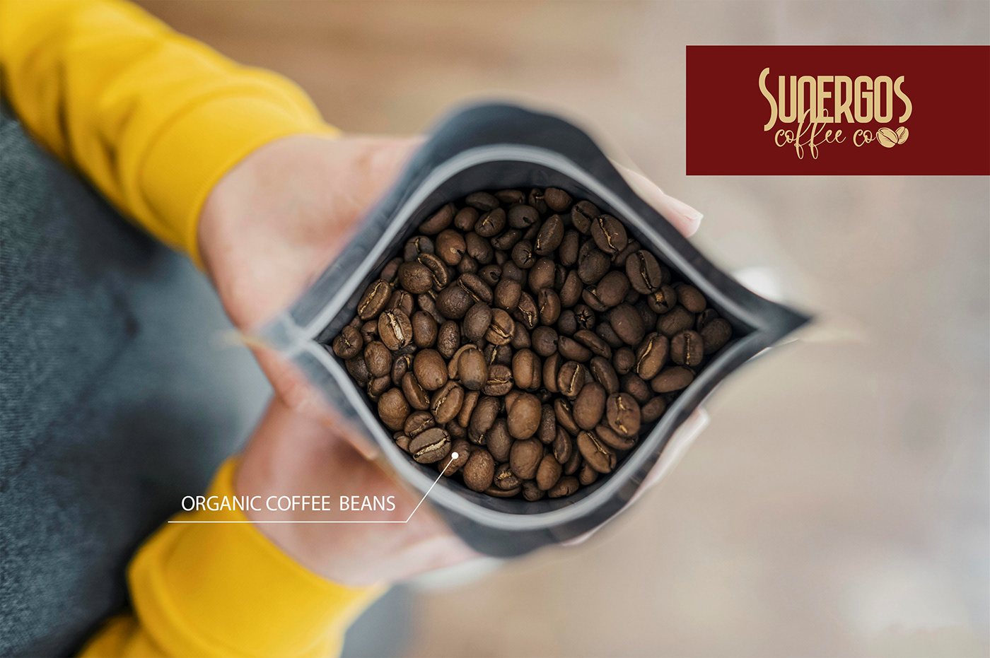 #beverages #coffee #coffee beans #company #cup #drink #mockup #Organic #package  #red  