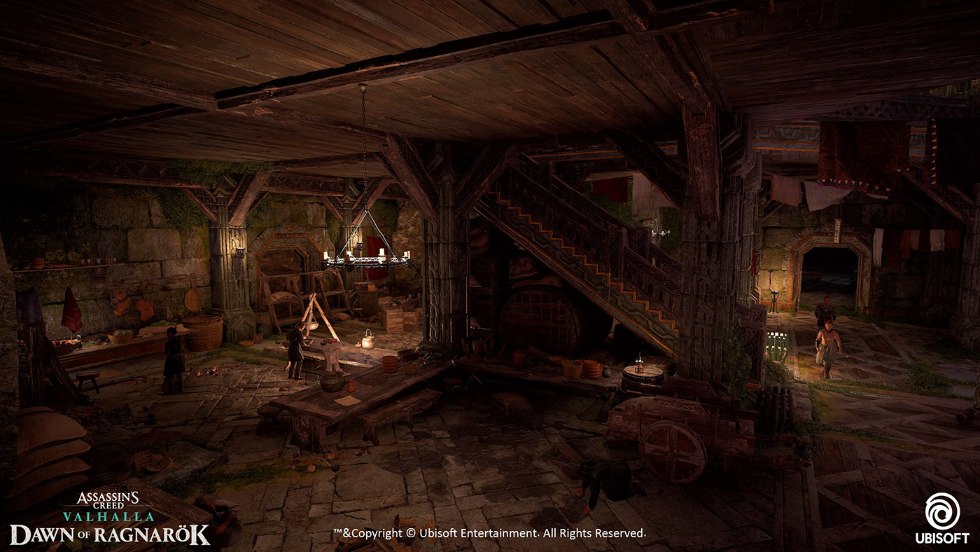 AAA adventure architecture Assassin's Creed environment game real time ubisoft valhalla viking