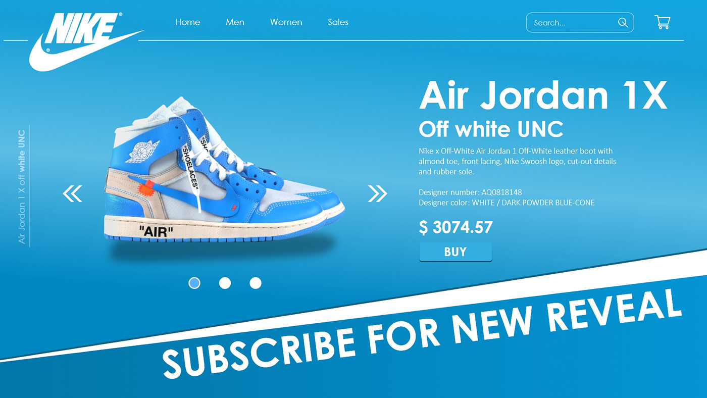 air jordan ux UI Website userfriendly UserExperiance