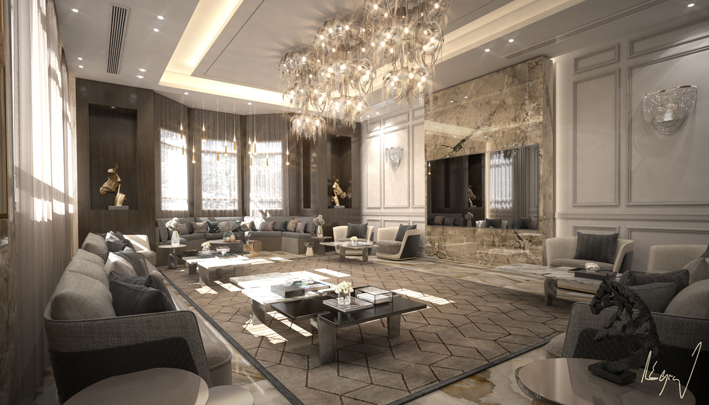 3dsmax architecture archviz design doha florim Interior interiordesign Qatar rendering Villa visualization vray
