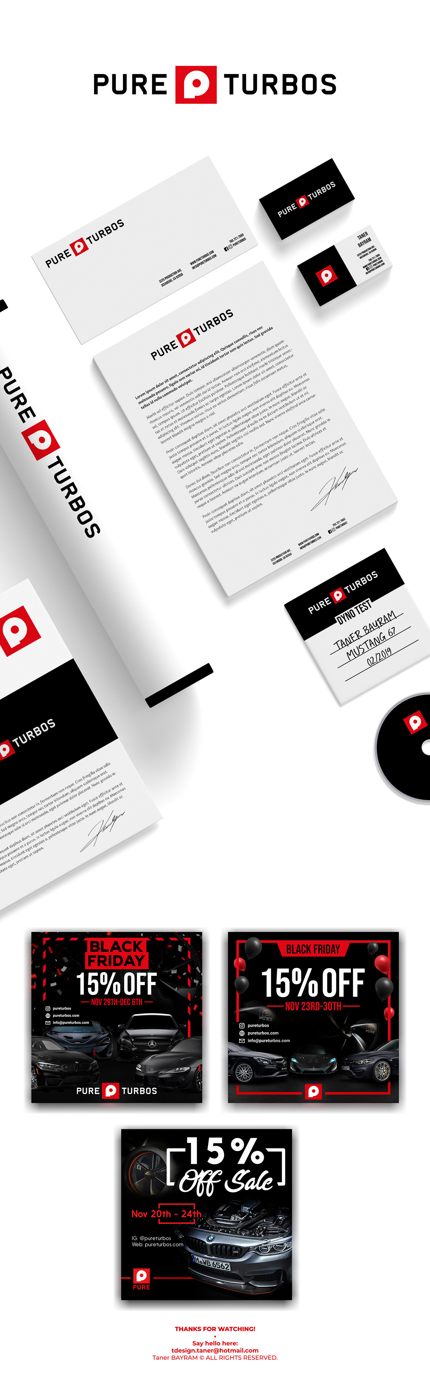banner business card Corporate Identity Logo Design post