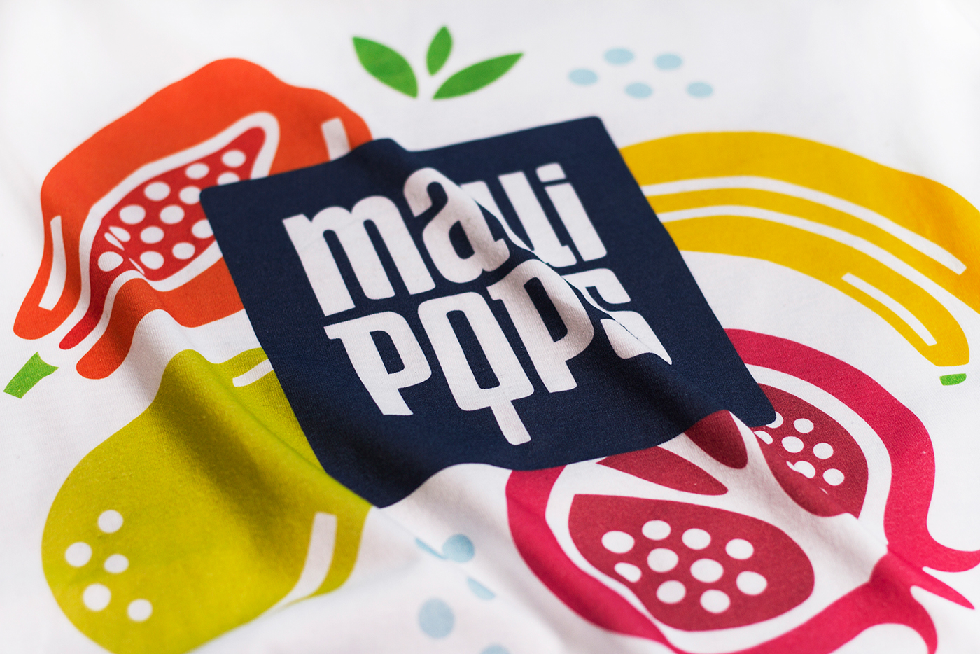 maui popsicle branding  logo Tiki HAWAII fruits Interior icecream kids