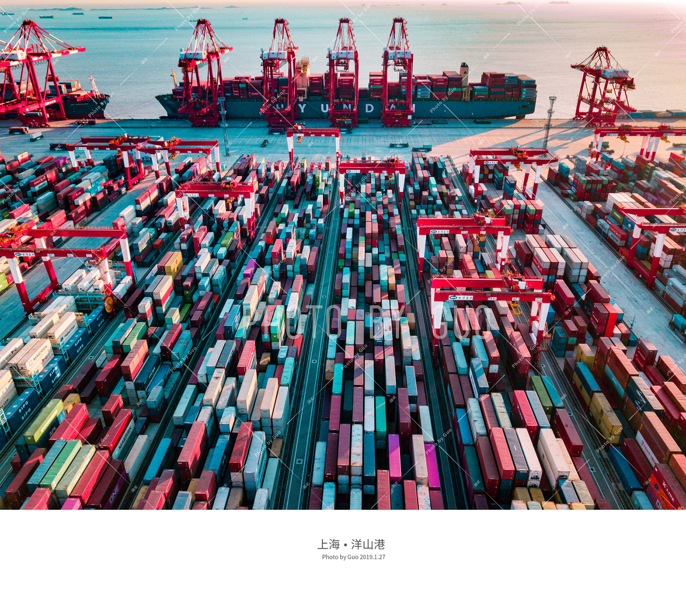container Aerial Photography
