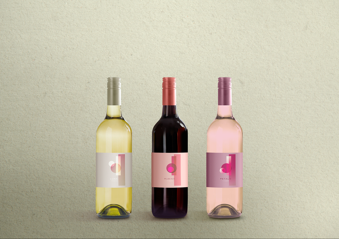 wine graphic package labels idea concept minimal hypster chic