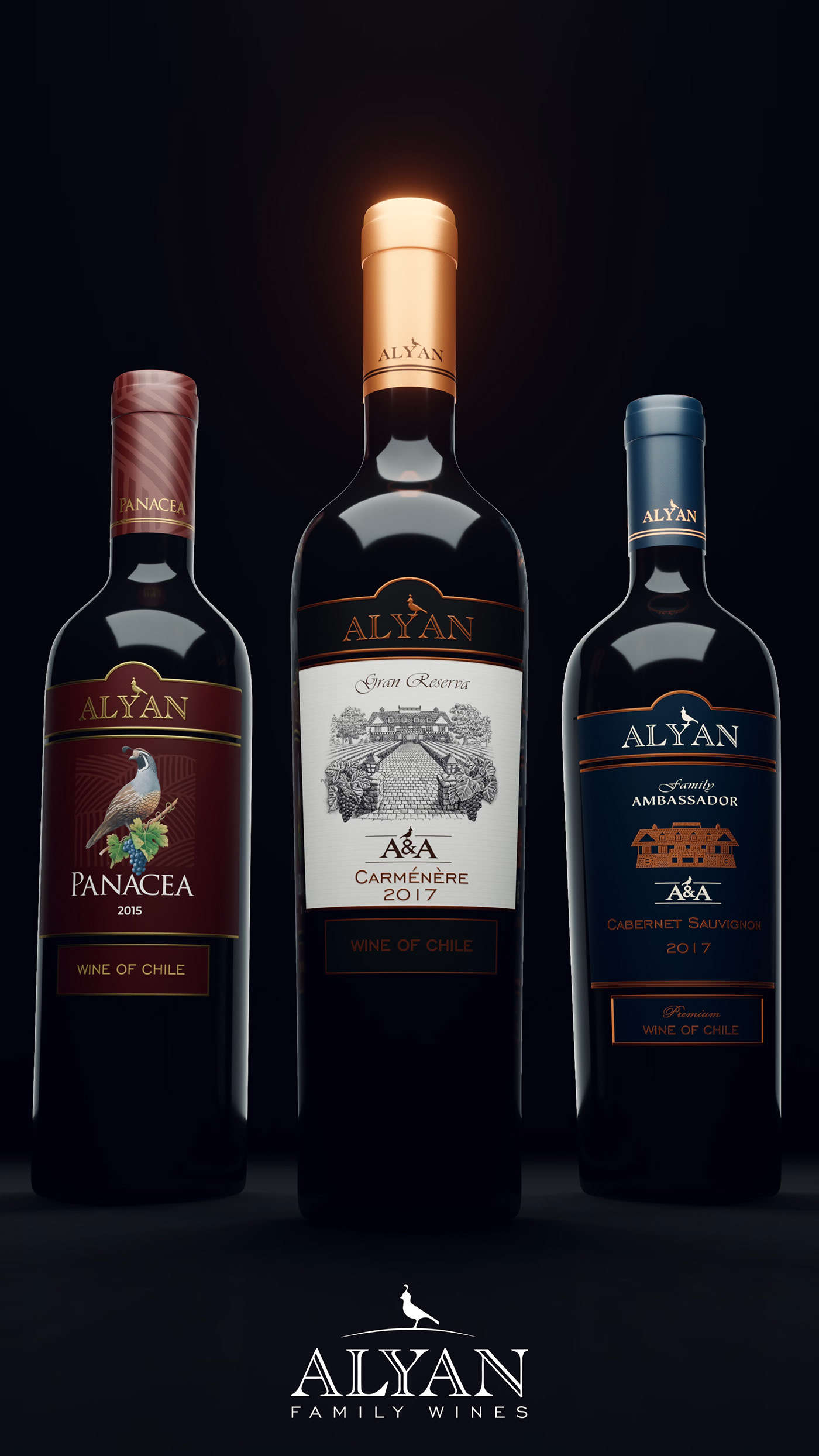 3d animation 3d modeling 3D Rendering Advertising  animation  blender commercial visualization wine Wine Bottle