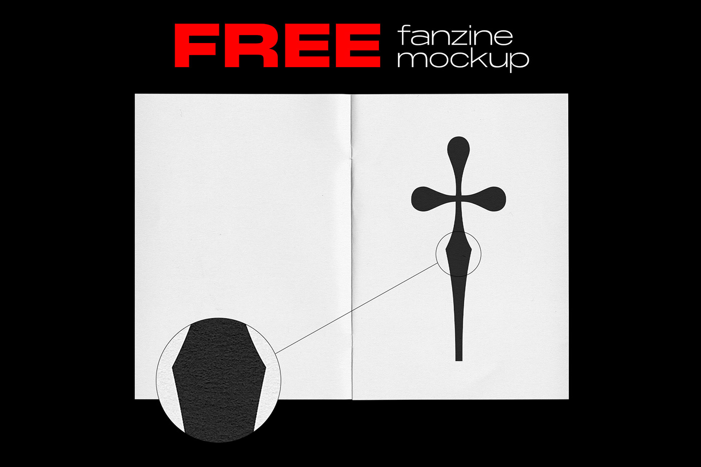 Free Magazine Mockup freebie free mockup  Mockup template fanzine mockup psd mockup free download book mockup free zine mockup