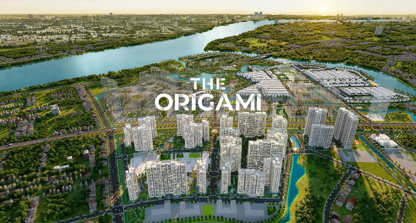 ads Advertising  campaign manipulation post real estate social media The Origami vinhomes Vinhomes Grand Park