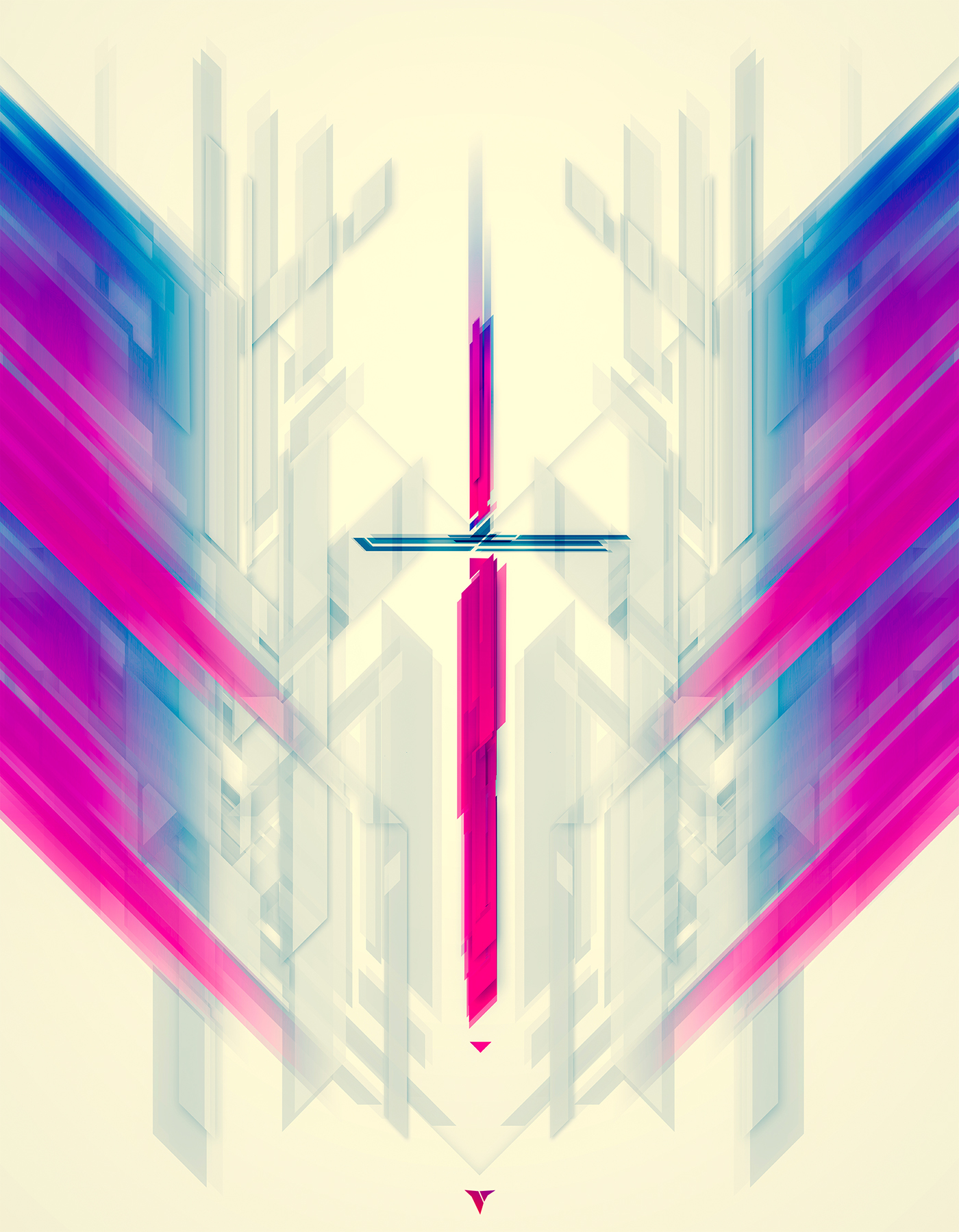 FINEART art abstract Sword blood life red colors Illustrator creative design inspiration dreams univerz human