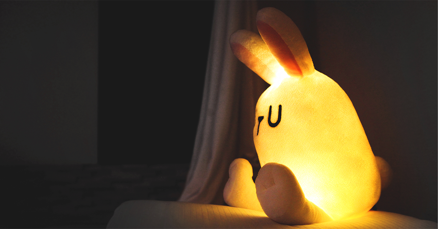 arttoy Character product Lamp light concept rabbit process HOI
