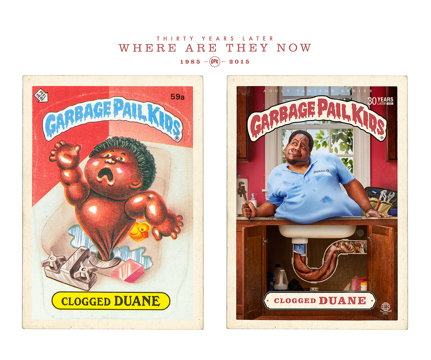 Garbage Pail Kids Fan Art GPK design Composite Affinity Photo Photoshopped photoshop liquify adam bomb barfin barbara bony tony noah body armpit britt clogged duane