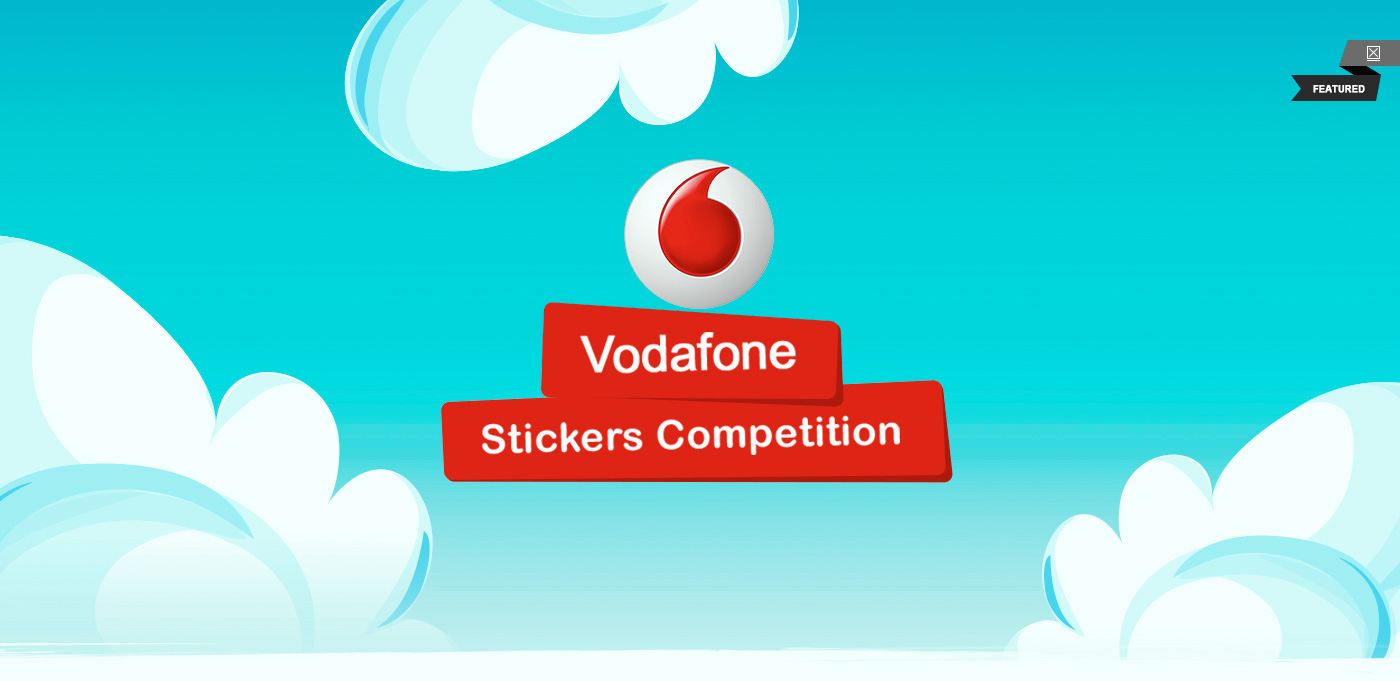 graphic Character ilustration vector vodafone hair Icon Emoticon iconography eye Expression Chat smile filipesj Vodacom