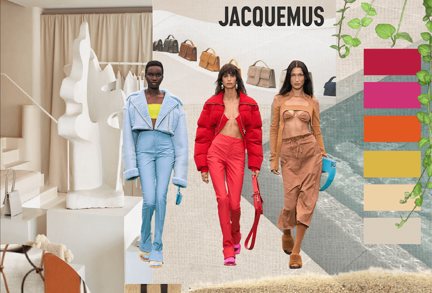 moodboard jacquemus moda brand identity