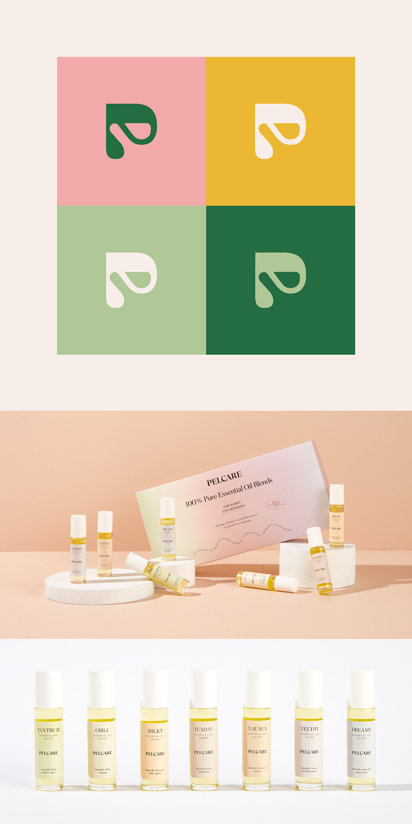 rebranding packaging design Packaging cosmetics skincare botanical brand identity social media