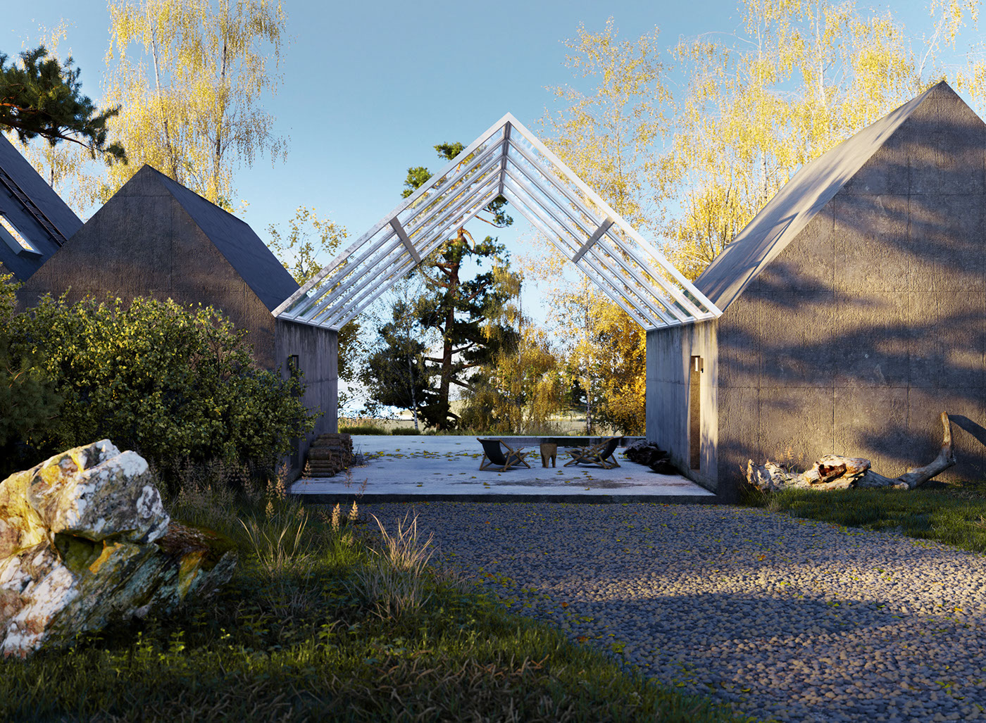  Summer  House  Sweden  on Behance