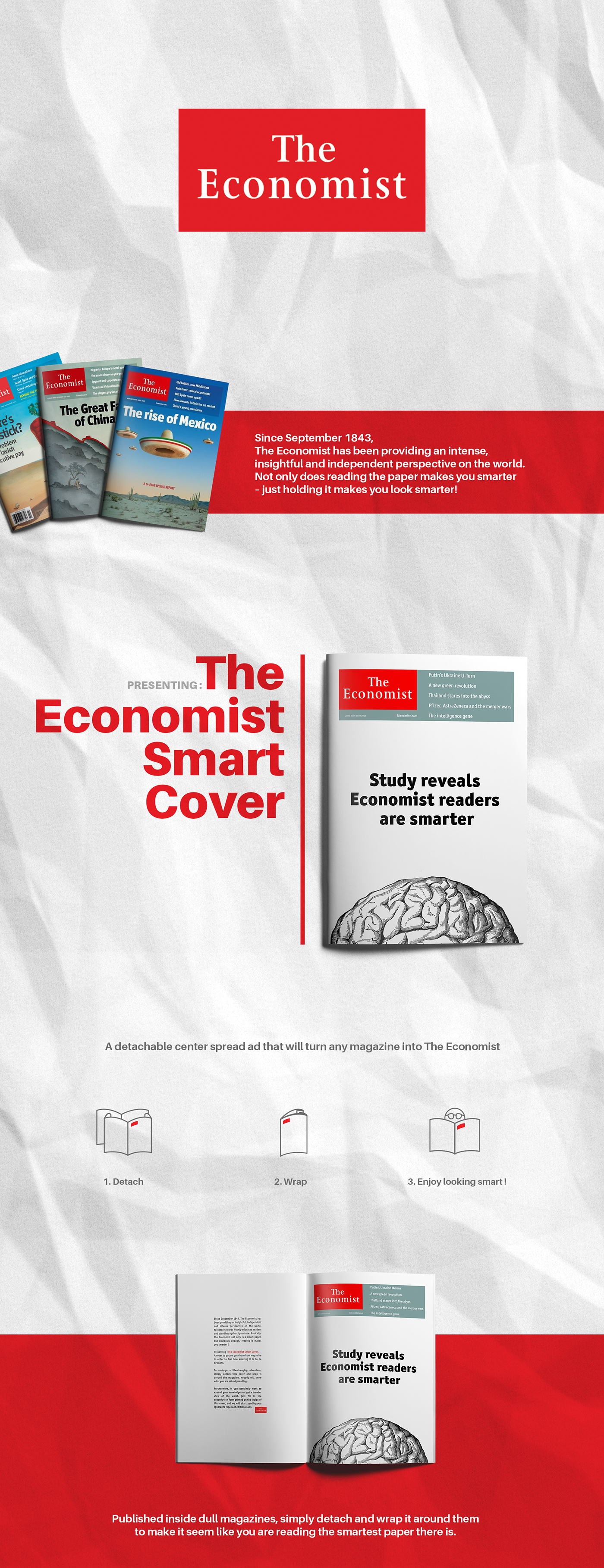 magazine ad Smart cover detachable